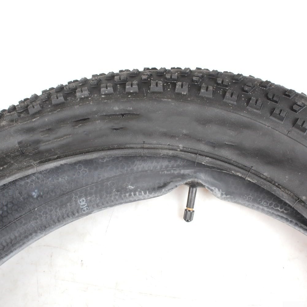 Neumático Fat Bike de 20 x 4.0, goma con banda de rodadura de agarre mejorado, para bicicletas eléctricas y bicicletas de neumáticos gruesos