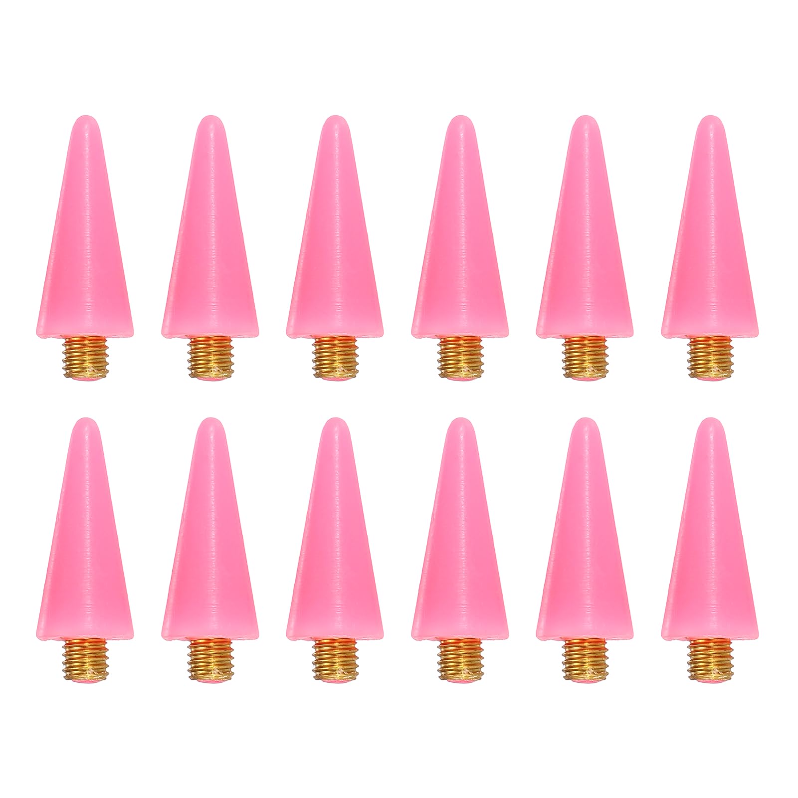 PATIKIL 12 Pcs Wax Head Tips, Rhinestone Picker Tool Wax Pencil Tips Replacement, Gem Picker Accessories for Diamond Art Painting Nail Dual-Ended Dotting Pen DIY Craft, Pink-image-48