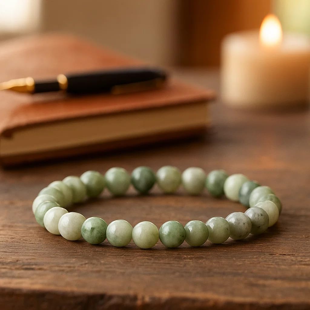 Cherry Tree Collection - Small, Medium, Large Sizes - Gemstone Beaded Bracelets For Women and Men - 6mm Round Beads - Image 3