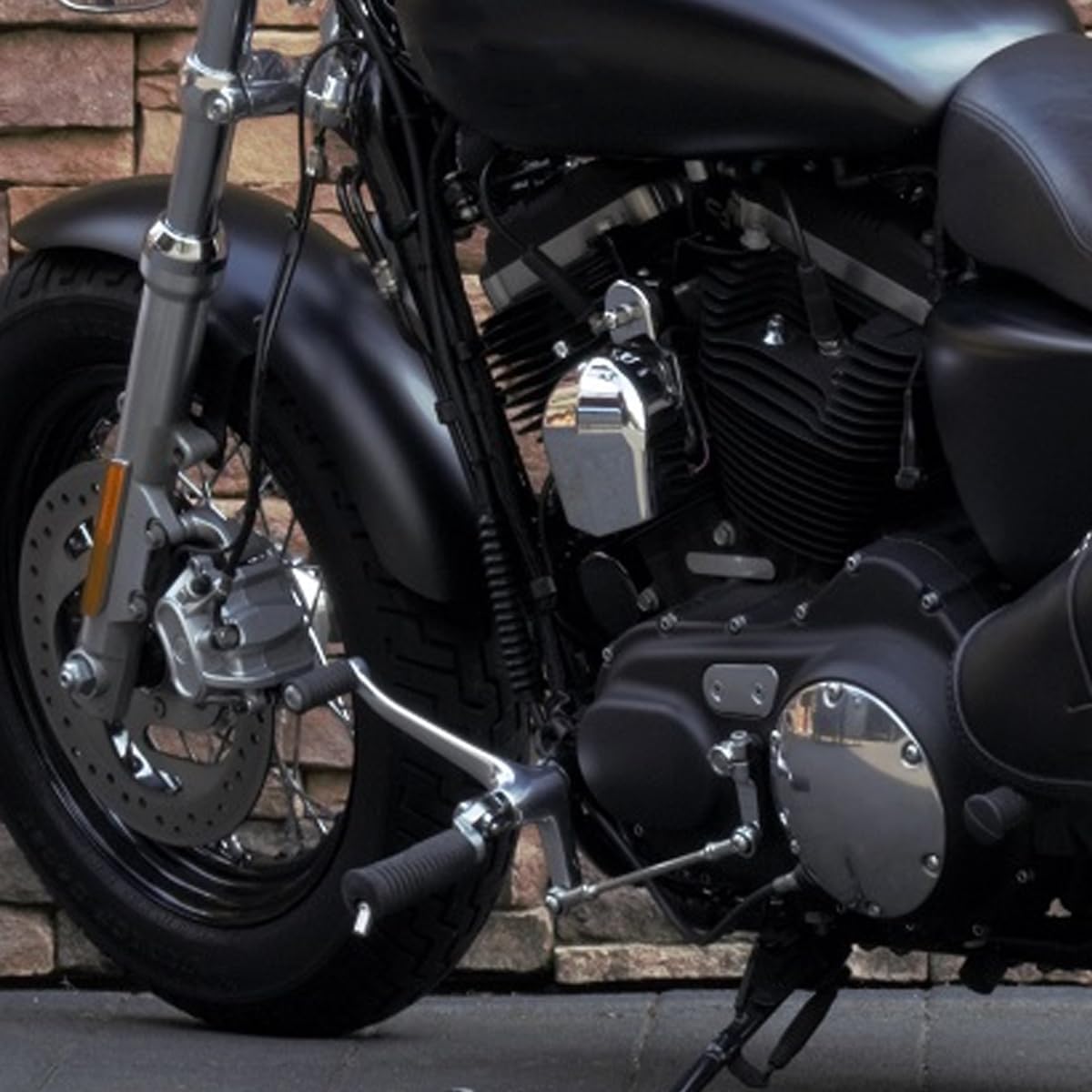 Motorcycle Gear Shift Lever Motorcycle Shift Lever/Fit For Harley 2004-2022 Sportster XL 883 1200 Forty Eight(Chrome)