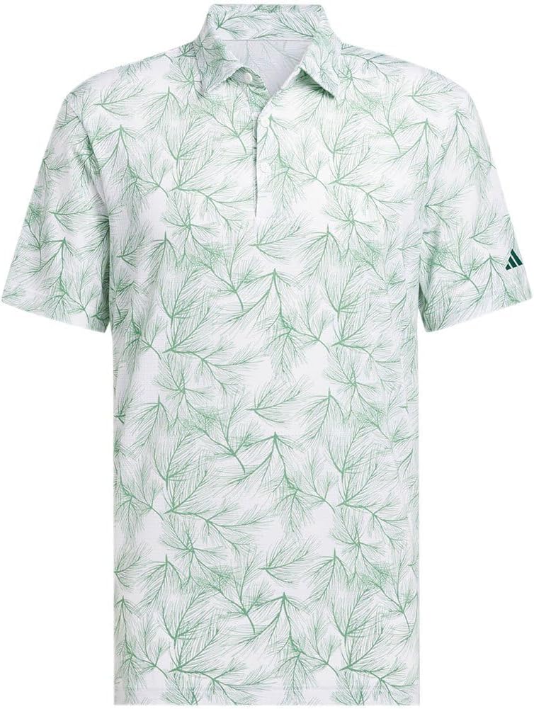 adidas メンズ Ultimate365 メッシュプリントポロシャツ