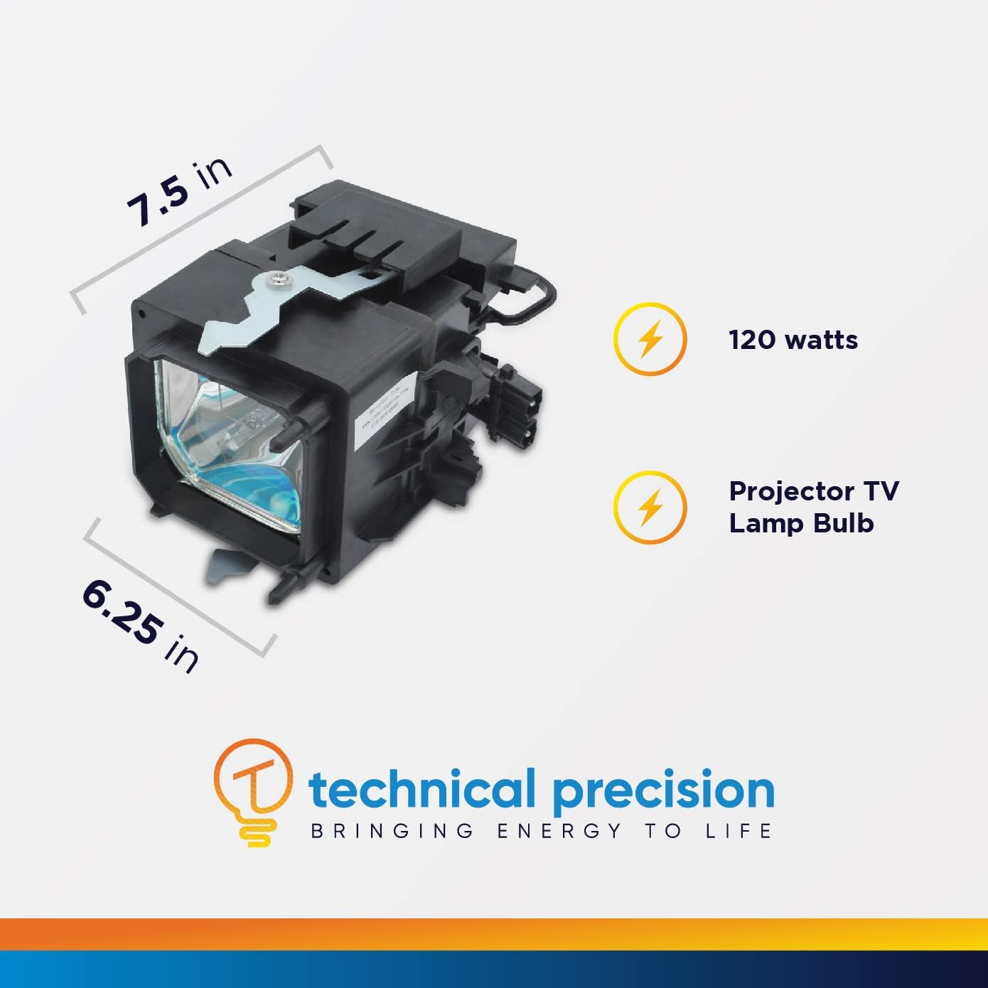 Technical Precision Replacement for Sony SXR D XL5100 Lamp & Housing Projector TV Lamp Bulb TV Projector Lamp - 1 Pack