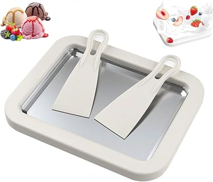 Myfroroll Ice Cream, 2025 New Froroll Cream, Instant Ice Cream Roller Making Machine, Easy To Clean, Homemade Italian Ice Cream Diy, Sorbet, Frozen Yogurt white.1