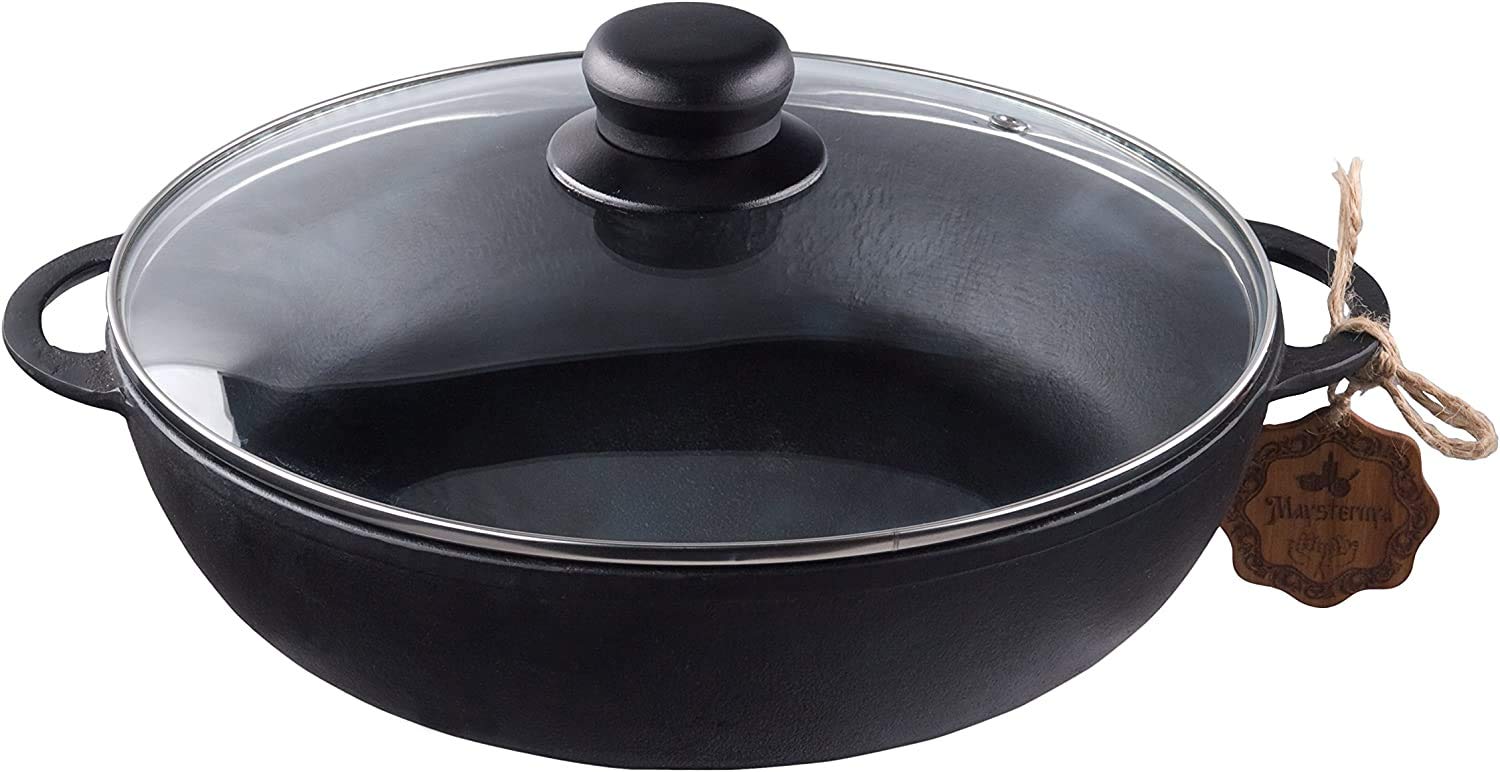 See full amazon price history chart for Texas Element Maysternya T103C3 Cast Iron Kadhai with Glass Cover (26 cm, Black) Texas Element Maysternya T103C3 Cast Iron Kadhai with Glass Cover (26 cm, Black) (B08K2R253T) Amazon Price History, Amazon Price Tracker