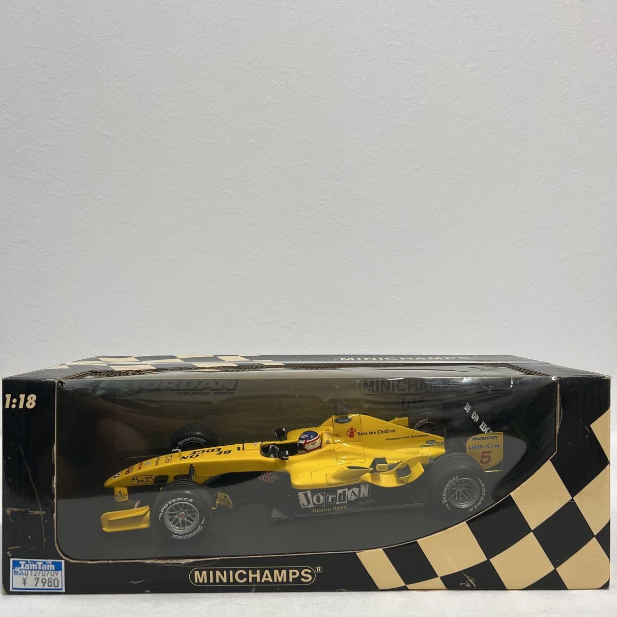 Amazon | 限定車 MINICHAMPS 1/18 JORDAN FORD EJ14 N.Mansell 2004年