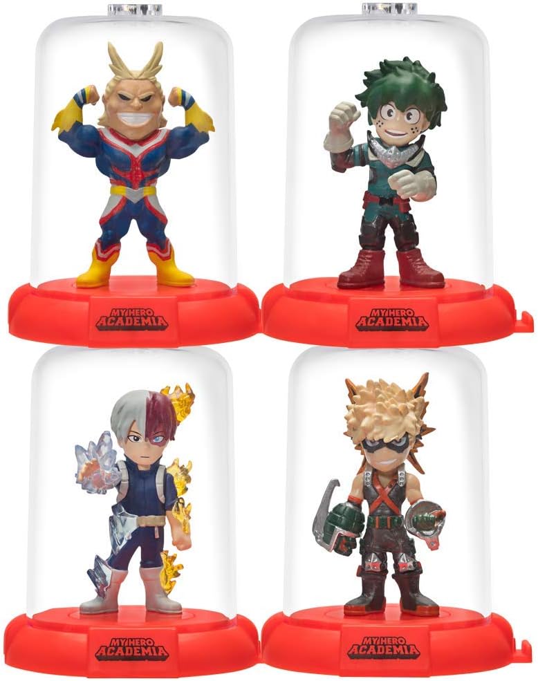 Domez My Hero Academia 4-Piece Bundle, Styles May Vary