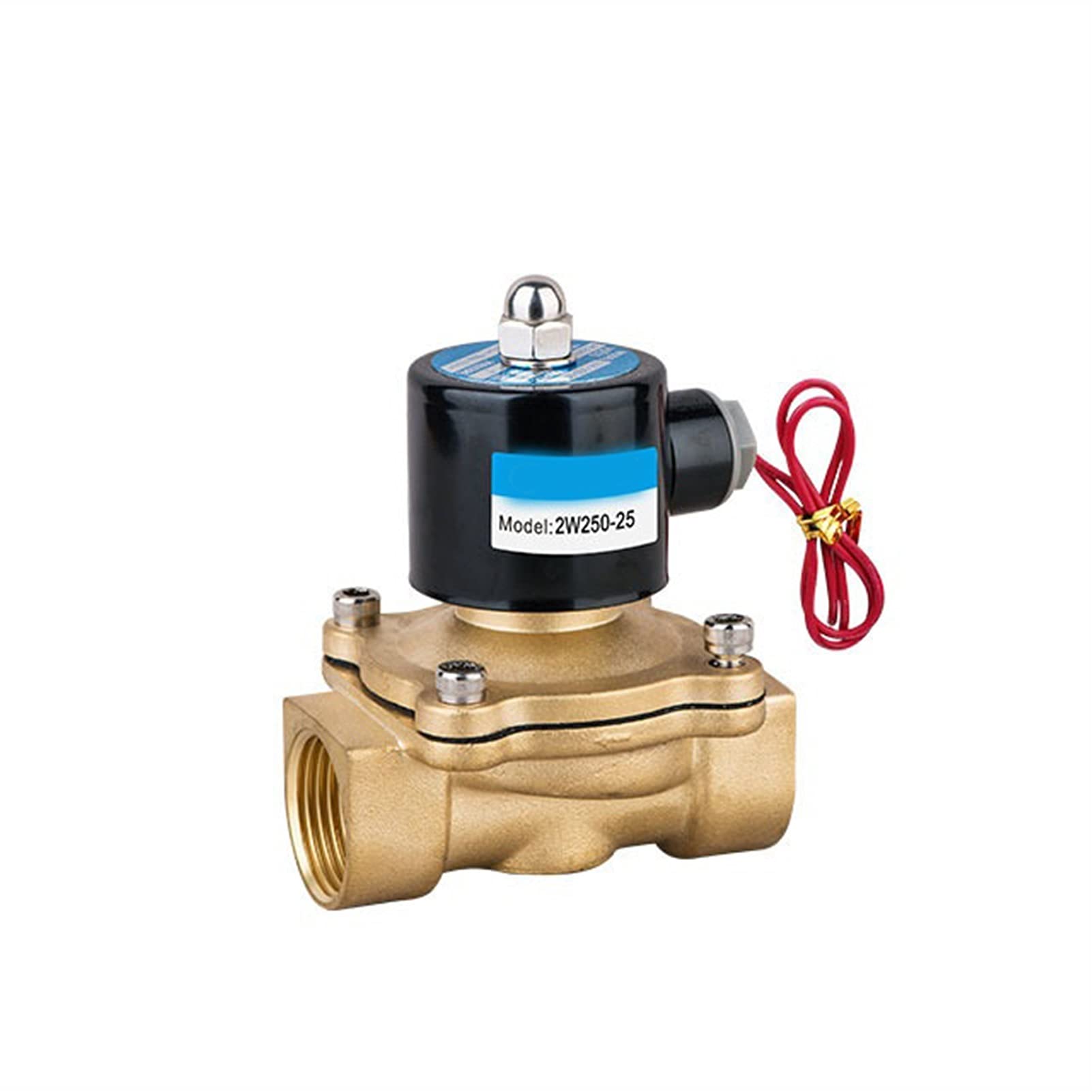 Valvola a solenoide in acciaio inox a due vie a posizioni 2WS200-20. di scarico della valvola elettrovalvola irrigazione Componente tubazioni