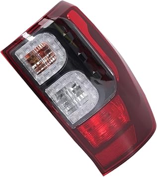 Compatible With ZhongXing Terralord Pick Up Car Rear Tail Light Brake Lamp With Bulbs Wire HarnessBlack Right side