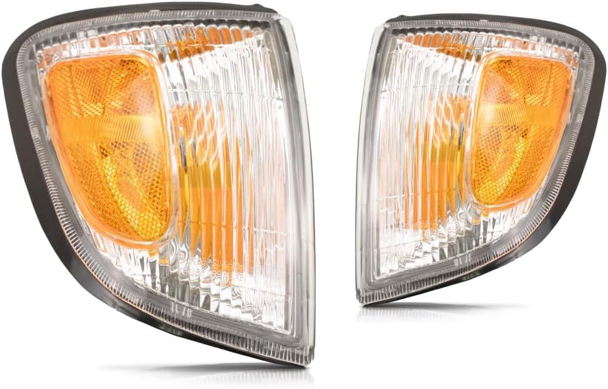 For Toyota Tacoma 2WD 1997 1998 1999 2000 Side Marker Light Assembly Driver And Passenger Side | Pair | TO2520155 | TO2521155 | 81620-04050 | 81610-04050