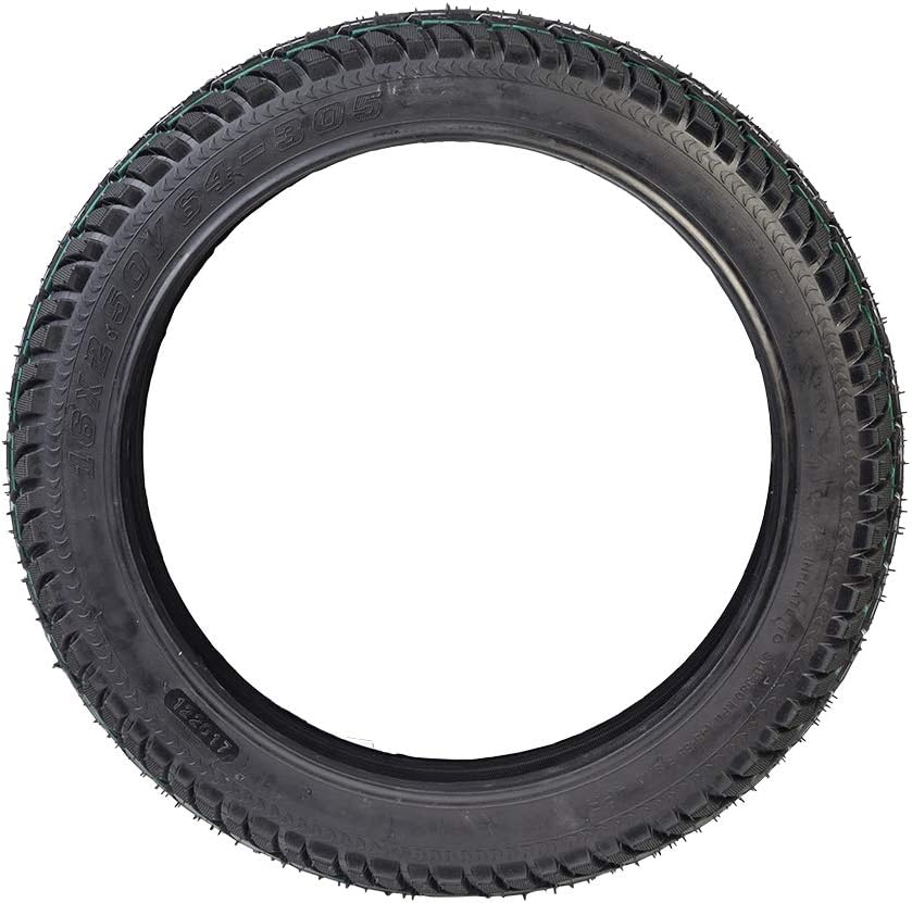 AlveyTech 16x2.50 (64-305) Tire with Directional Tread with Tube Set for Scooters & Jogging Strollers
