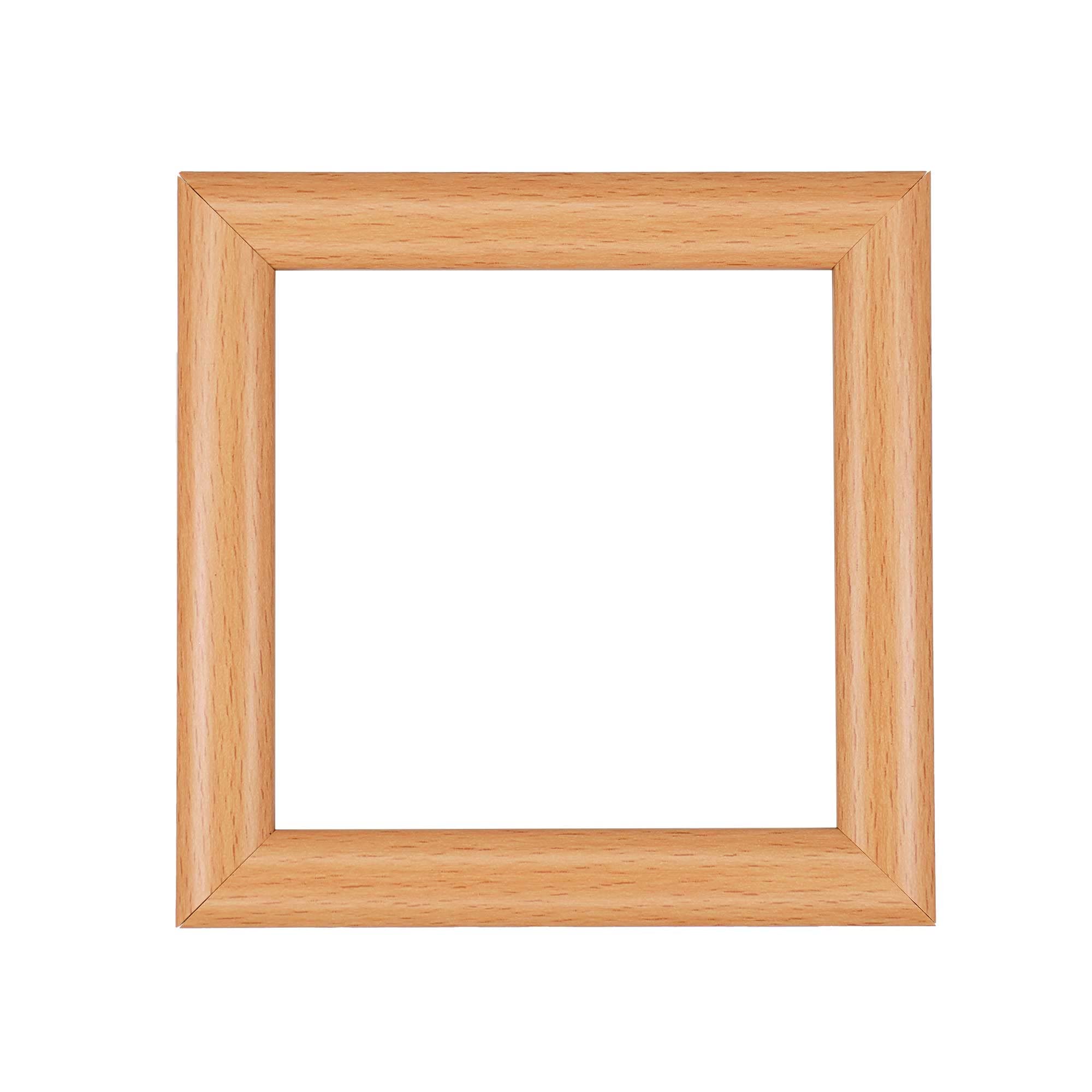 Elektek Beech Decorative Switch Surround Frame Cover Finger Plate Contemporary