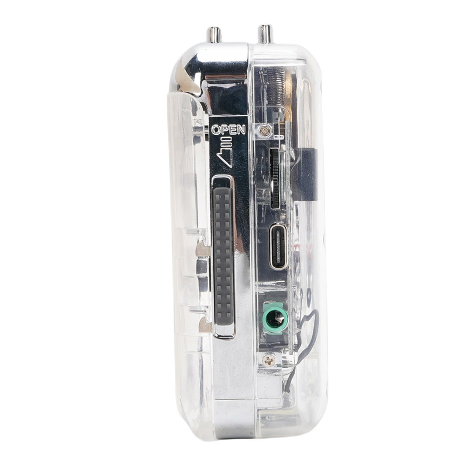 SENECESLI Lettore a Nastro per Cassette Portatile, Convertitore Digitale Audio a MP3 Tramite USB, Compatibile con PC e Laptop, Jack per Cuffie da 3,5 Mm