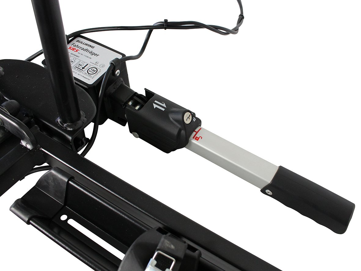 Bullwing SR5 Fahrradträger Anhängerkupplung E-Bike geeignet für 2 Fahrräder zusammenklappbar Fahrradheckträger Kupplungsträger Fahrradhalter Kupplung