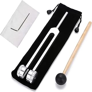 Tuning Fork for Healing - Professional Tuning Forks For Healing Set With Frequency Healing Devices - Sound Healing Instruments (128C)