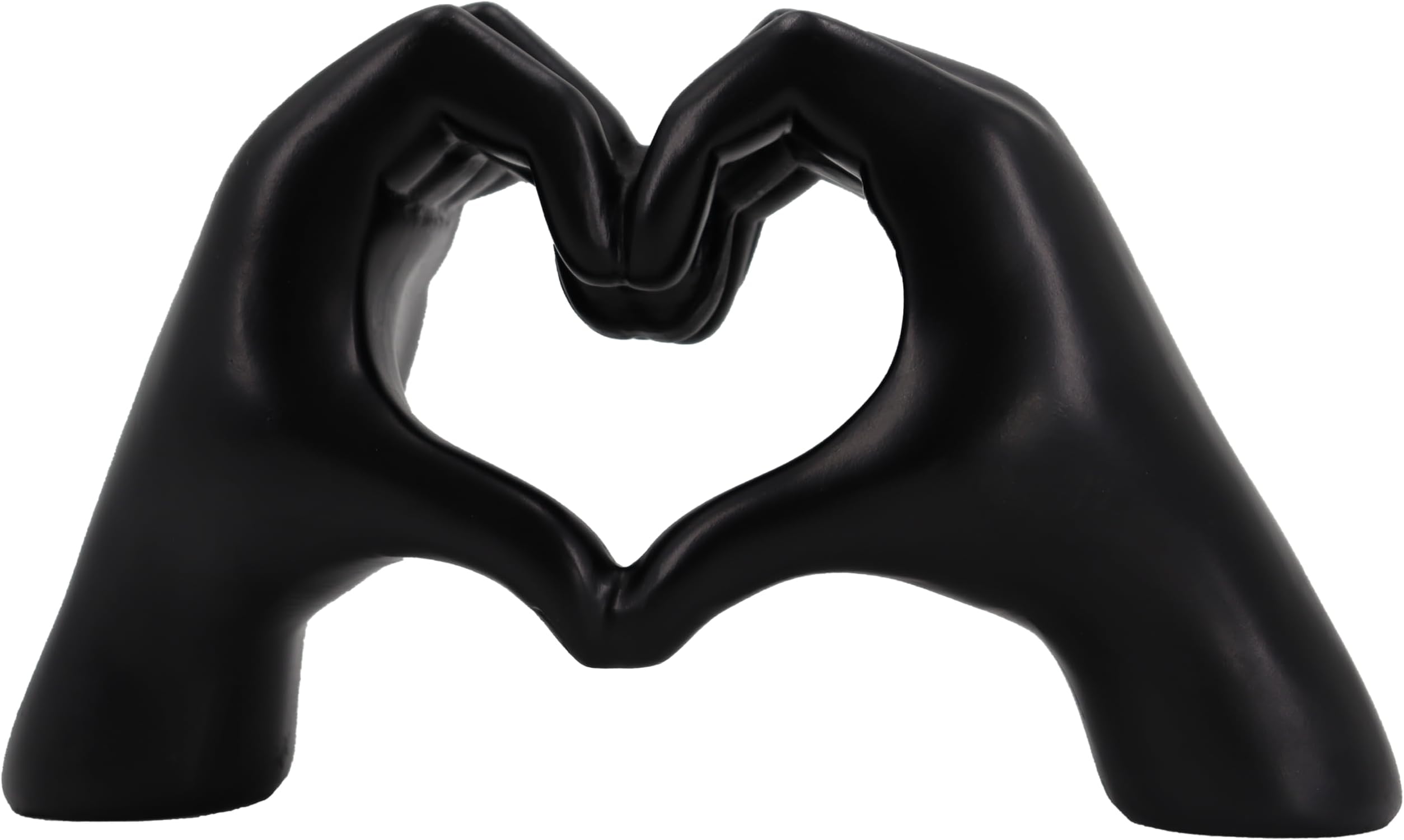Heart Hands Sculpture Aesthetic Decor for Living Room Bedroom Bookshelf Coffe Table Knick Knacks Home Unique Gifts for Women