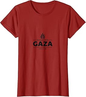 Solidarity with Gaza Support Design T-Shirt
