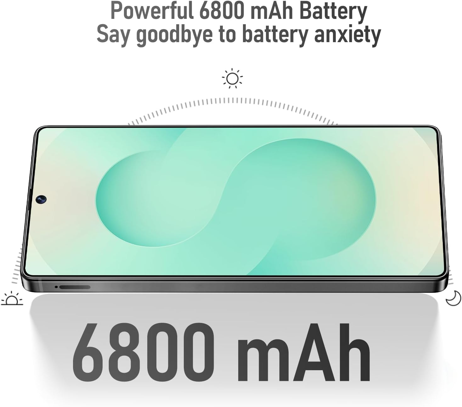 X25 Ultra Unlocked Phone, (8+256GB+128GB) Unlocked Smartphone, US Version for Android Phones, Long Battery Life 6800mAh, 6.9" HD Screen, 108MP Camera, Dual SIM, GPS, 5G (Foliage Green) image 8 of 9 B0F1T1H741