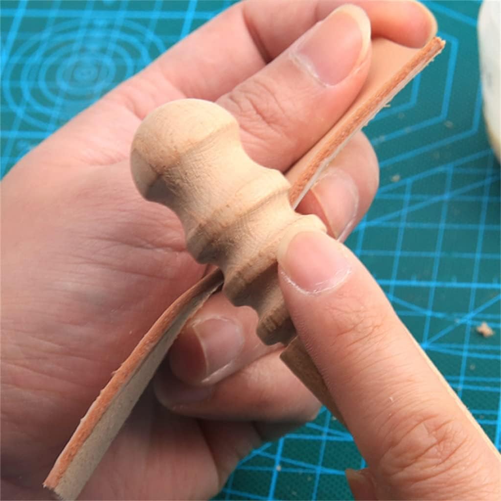ASWRTYJO DIY Leather Craft Tools Kit Hand Stitch Stitching Punching Carving Work Saddle Accessories
