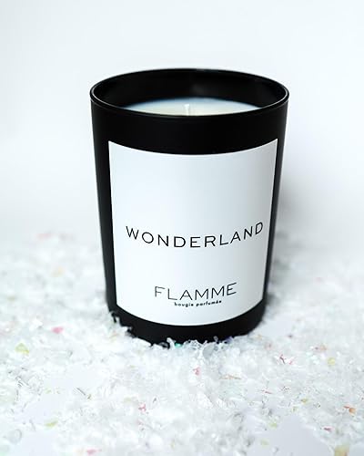 Miniatura 9 de Wonderland  Vela perfumada navideña  10 onzas  Tiempo de combustión de 60 horas  Vela de lujo  Soja totalmente natural