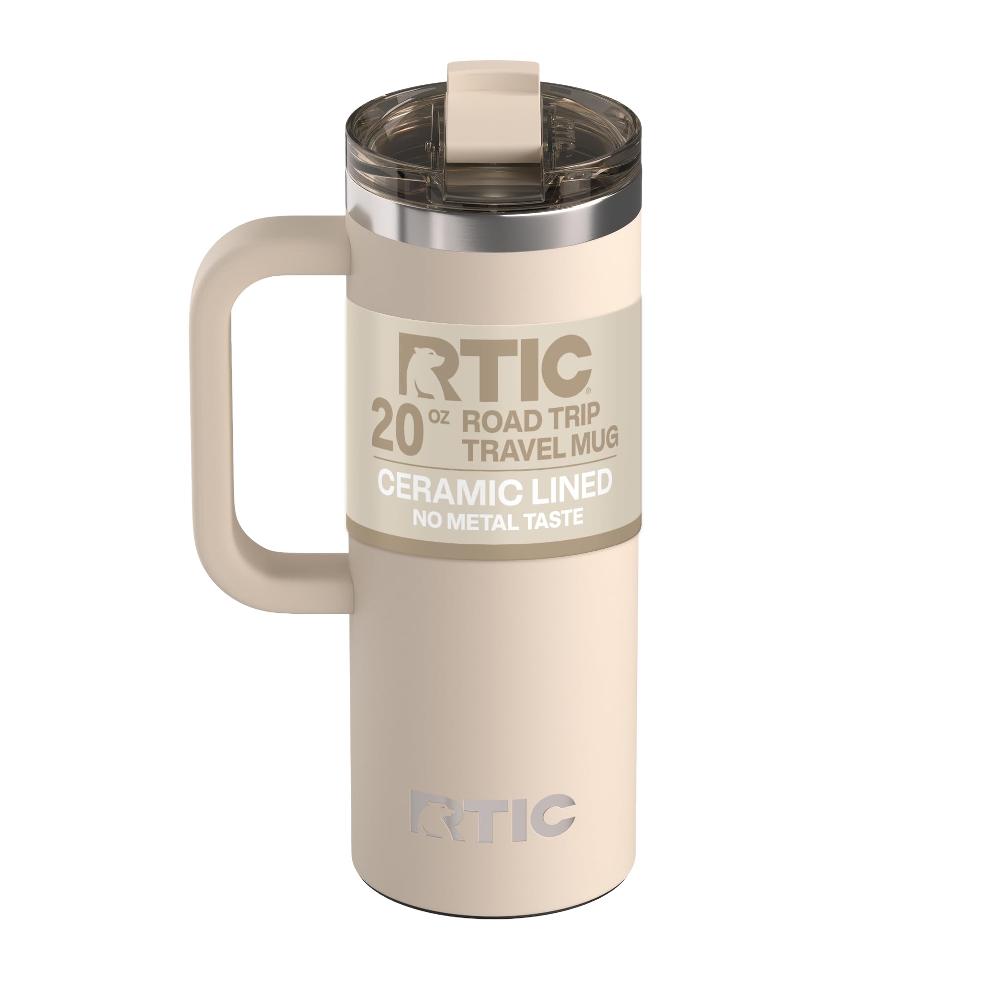 Amazon.com: RTIC 20oz Road Trip Travel Mug with Lid and Handle