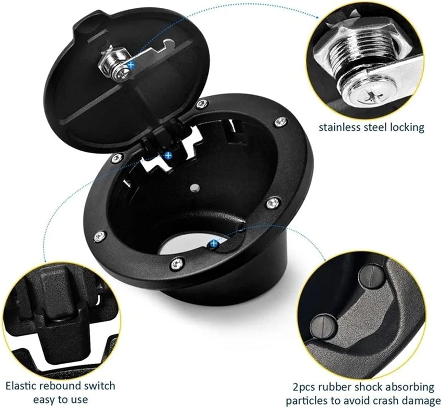 Fuel Tank Cap Cable For Wrangler 2007 2008 2009 2010 2011 2012 2013 2014 1pcs Gas For Tank Cover Locking Exterior Engine