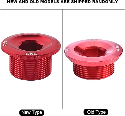 Vista 16 de Tbest Tornillos de rueda de cadena con manivela de bicicleta de aleación de aluminio GUB Azul