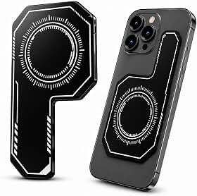 Placa Metálica Magnética para Cooler Gamer de Celular, Alumínio, Ultrafina 1mm, Design Discreto