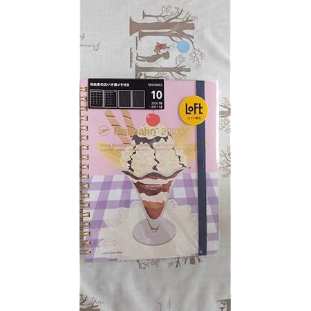 Amazon Co Jp ロルバーン ダイアリー 21 ロフト限定 Lサイズ ル ブルトン パフェ スケジュール帳 手帳 ホビー