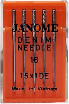 Janome Sewing Machine Needle Denim Size 16