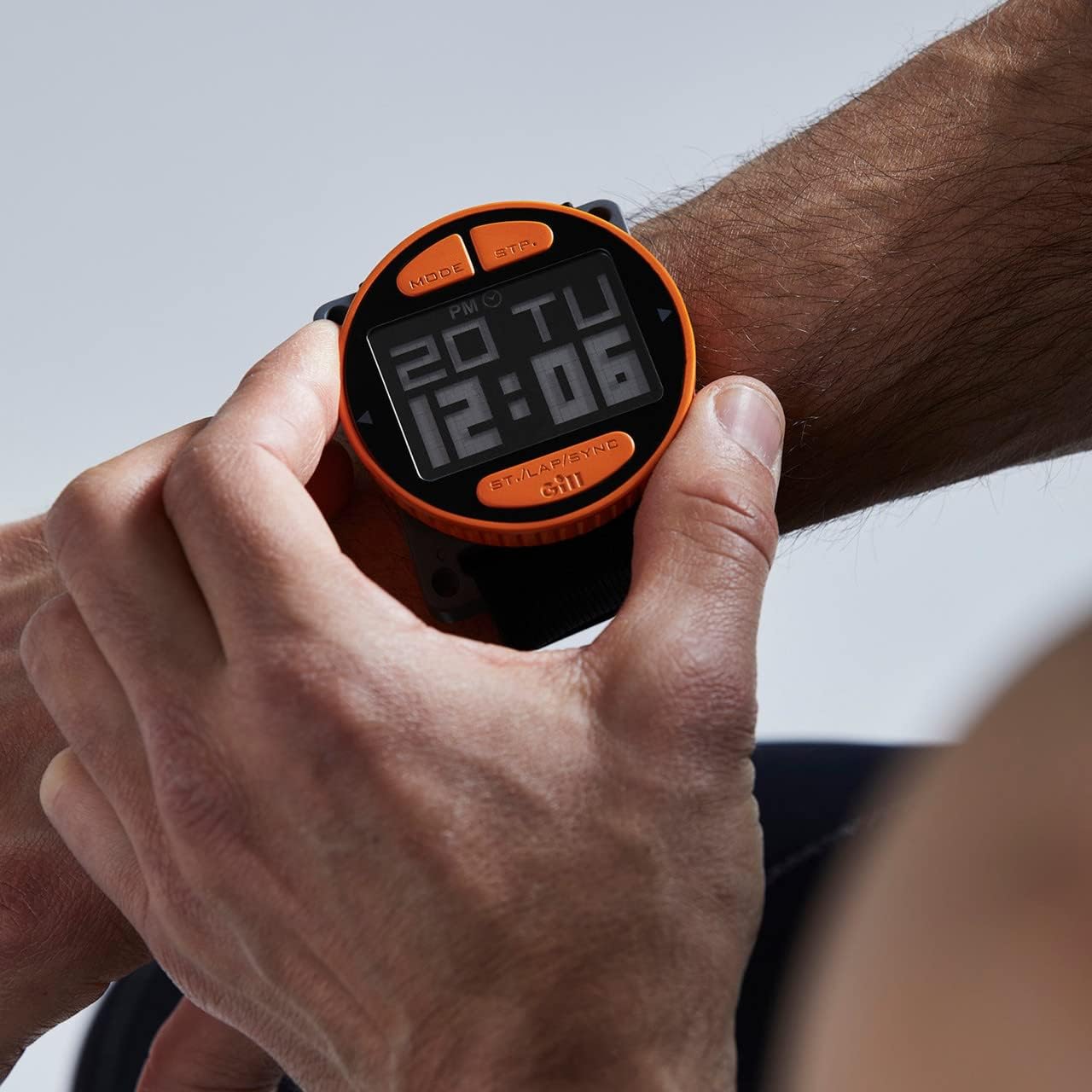 Gill Stealth Timer Watch - Shock Impact & Water Resistant - Black
