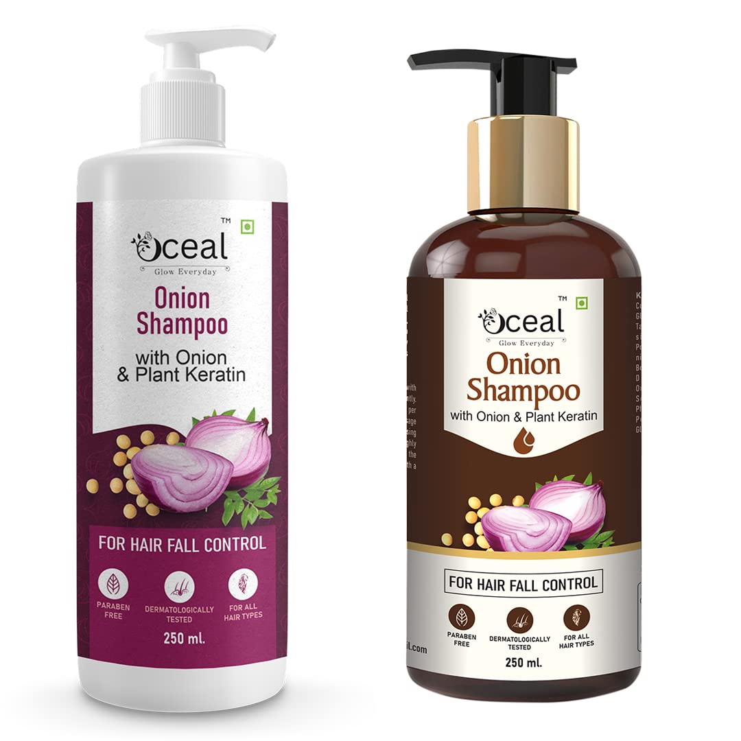 Buy Oceal Hair Combo (Onion Hair Shampoo 250ml + Onion Shampoo Brown