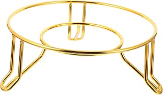 1pc Alloy Pot Rack Rustproof Hot Dish Holder for Kitchen Countertop Storage One Furniture from Heat for Organizing Pots and Pans