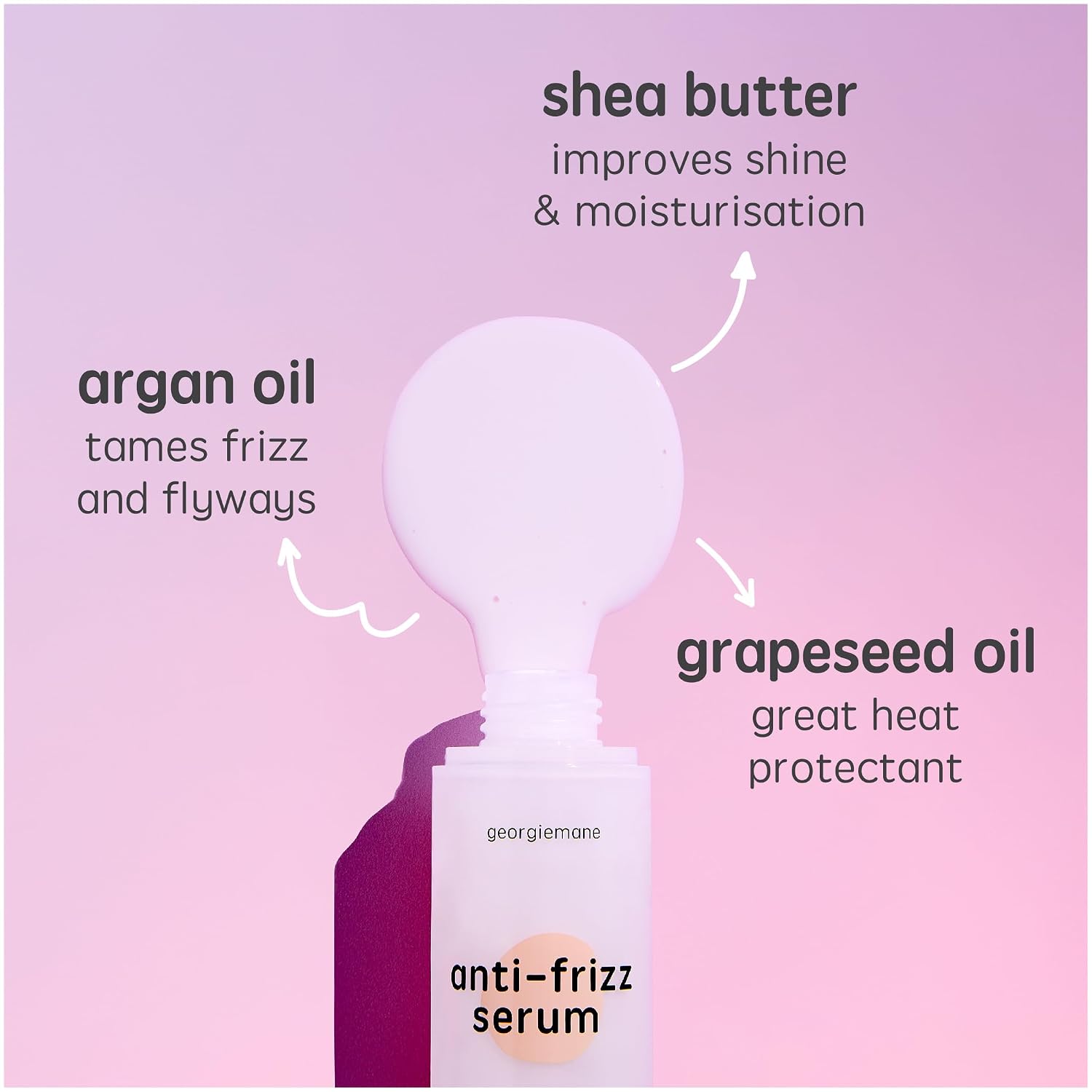 Georgiemane Anti-Frizz Serum 3.38 fl oz