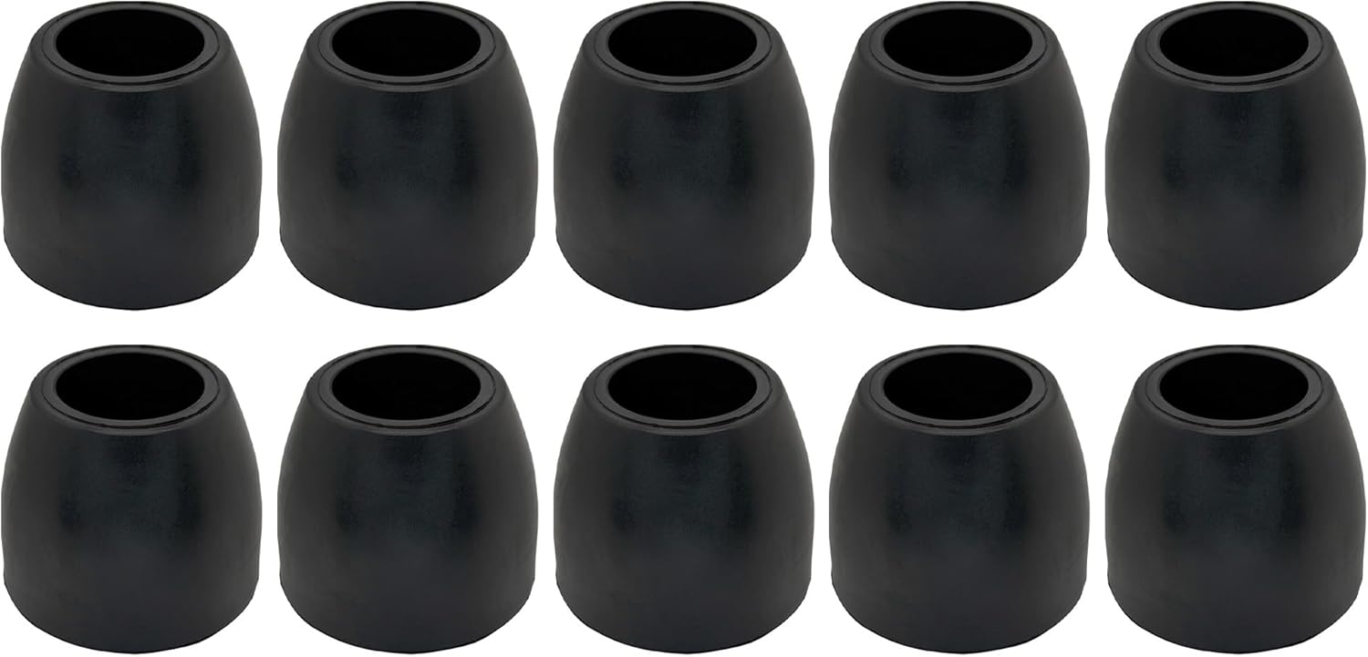 Cargo Trailer Truck Ramp Door Replacement Rubber Cone Bumper Stop 2" Tall (20 Pack)