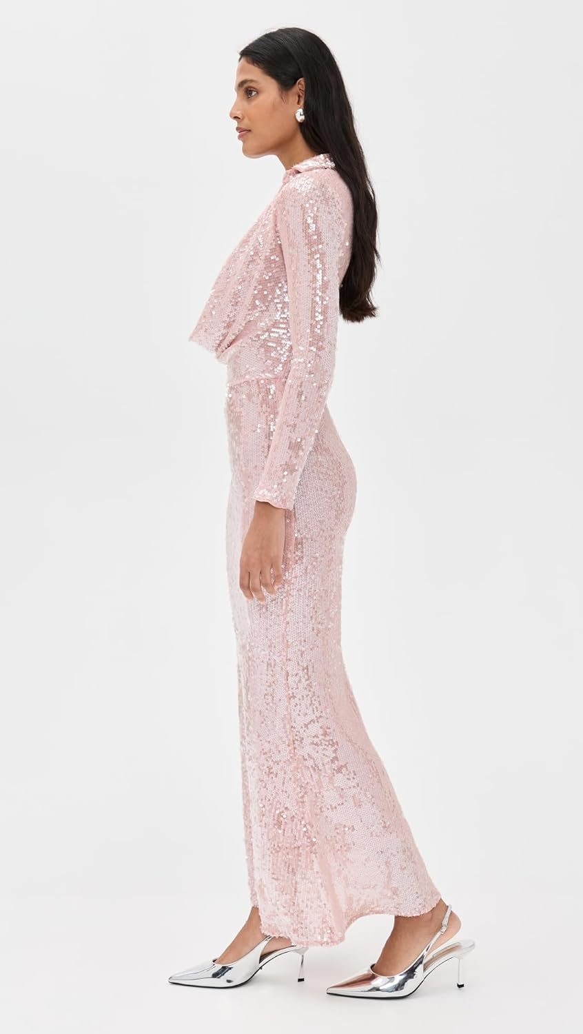 BARDOT Women's Lorel Sequin Mesh Dress - Image 4