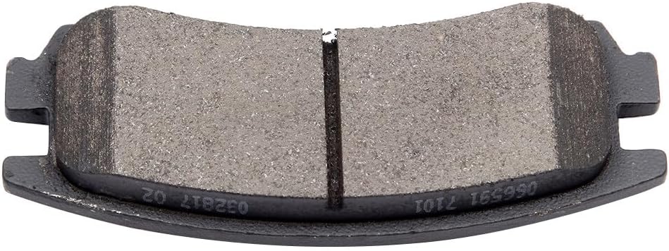 ECCPP D698-7387 Rear Ceramic Disc Brake Pad Set - Fit For Buick Allure 2008-2009, Century 2004-2005, LaCrosse 2008-2009, Regal 1997-2004, Pontiac Montana 2002-2004
