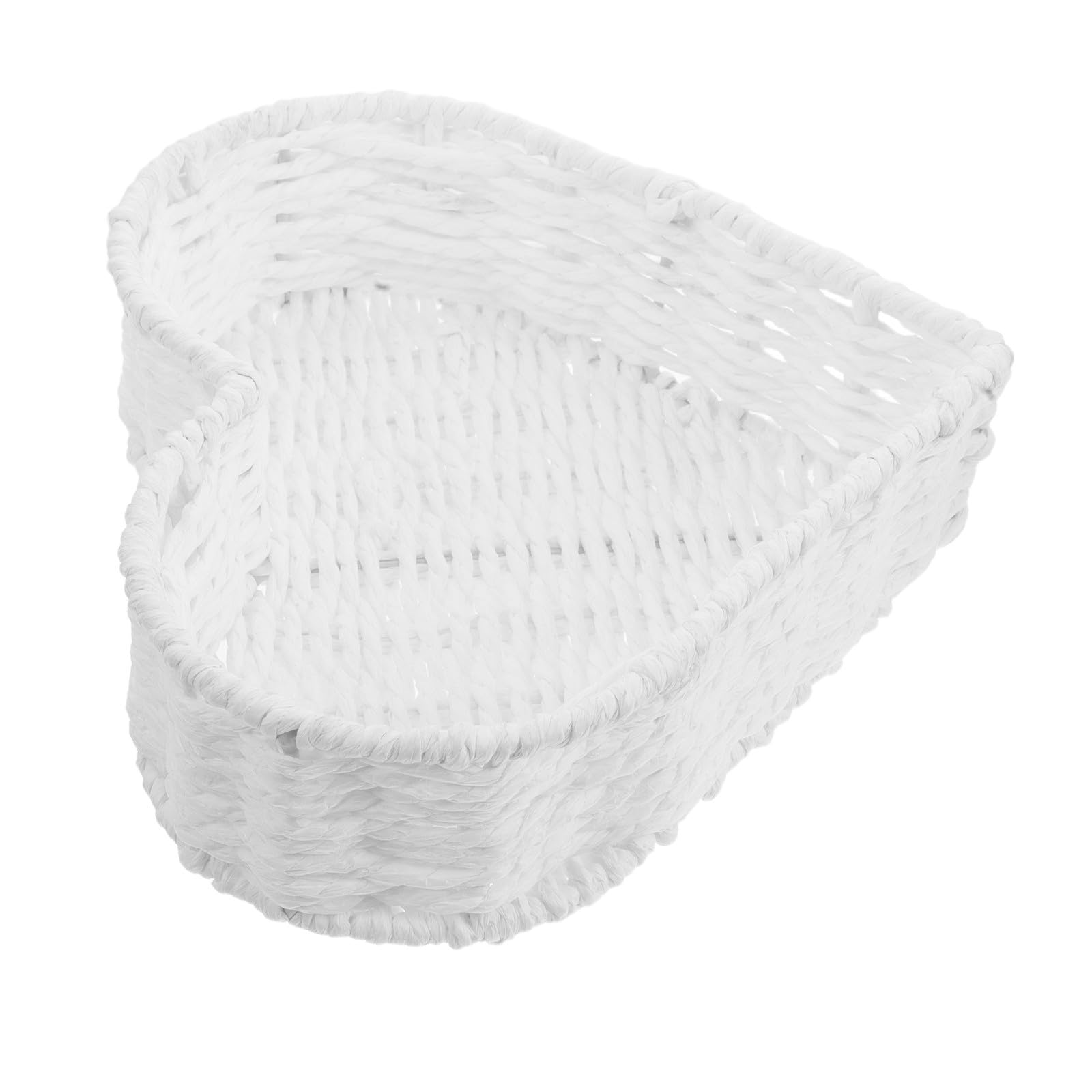 Cesta de cuerda de papel resistente y transpirable para verduras