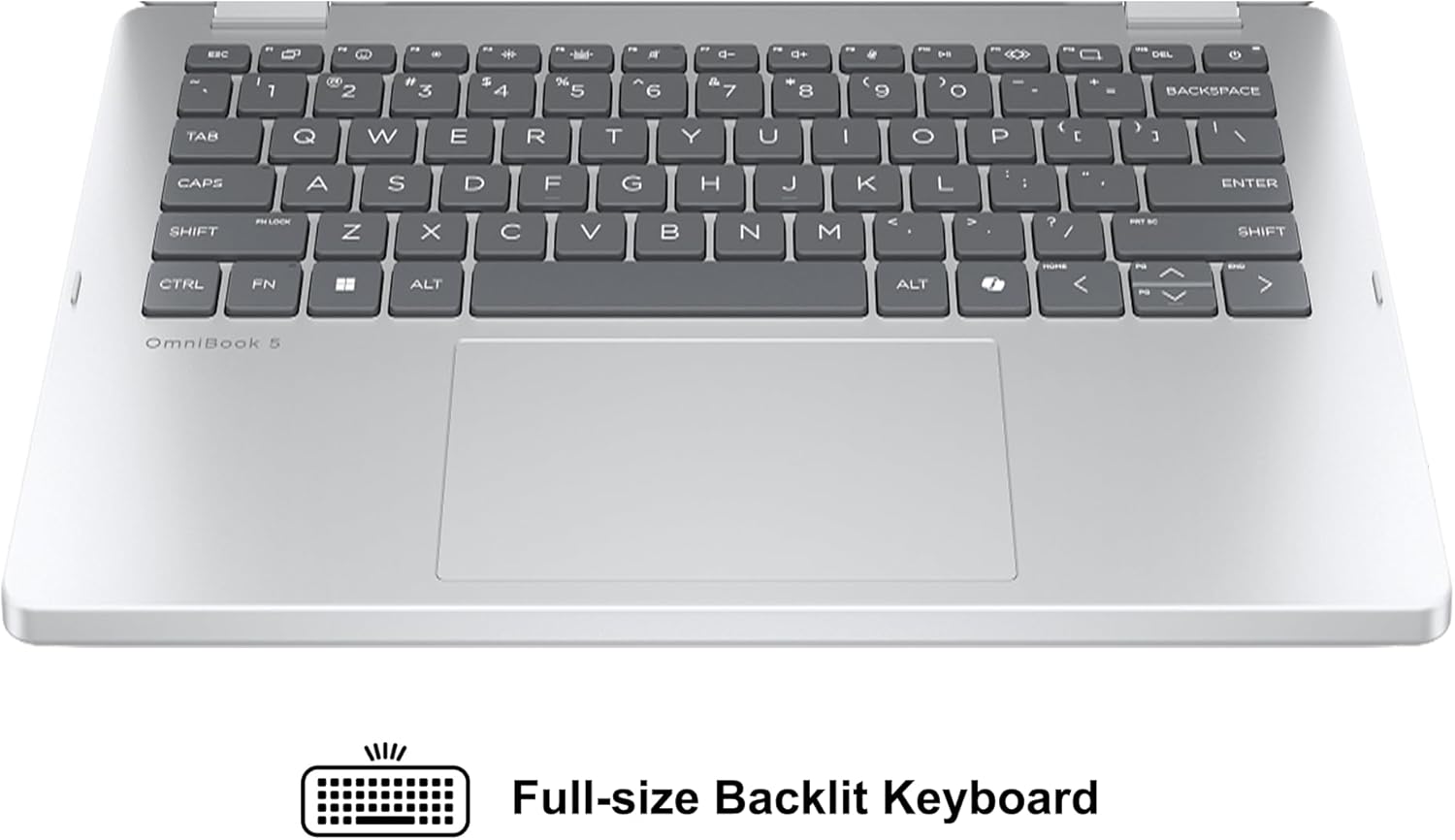 HP OmniBook 5 Flip 2-in-1 Laptop 14" WUXGA IPS Touchscreen Intel 10-core Core 7 150U 16GB DDR5 2TB SSD Backlit Wi-Fi6E 5MP IR Privacy Camera Win11 w/ICP Hub