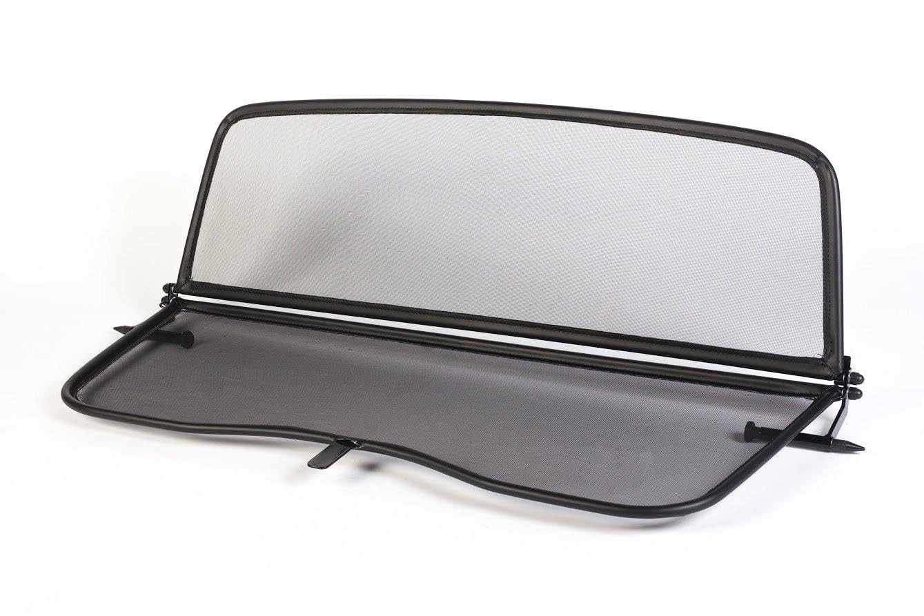 Déflecteur de vent pliable avec fermeture rapide - noir pour Volkswagen New Beetle Décapotable 2003-2012 | Filet Anti-Remous Coupe | Déflecteur d'air