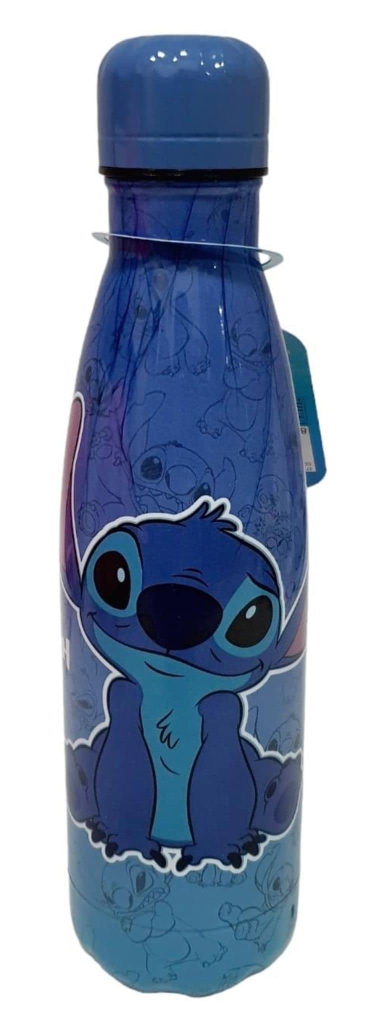 Set Pranzo Scuola Pellecchia 1969 - Porta Merenda 3 Scomparti E Borraccia Termica 500ml STITCH Rosa - Foto 4