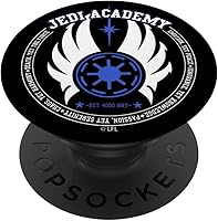 Vista 6 de Star Wars Jedi Academy Logo Est. 4000 BBY PopSockets MagSafe PopGrip para iPhone