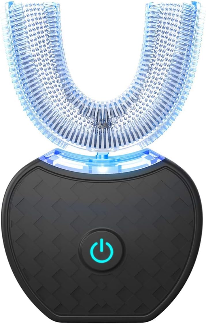 Cepillo de dientes automático ultrasónico, cepillo de dientes automático para adultos, cepillo de dientes automático de 360°, cepillo de dientes eléctrico para blanqueamiento de dientes, cepillo de