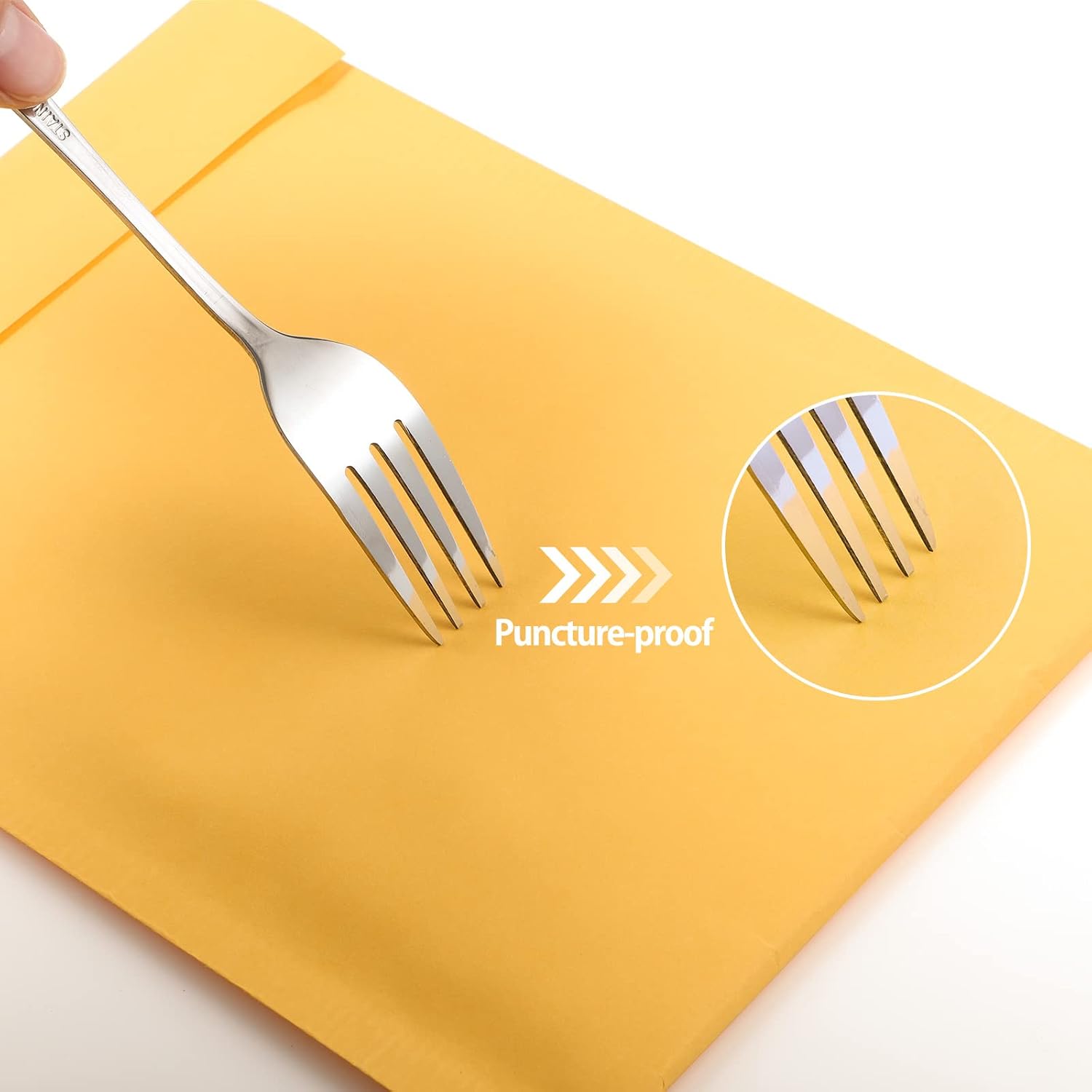 Offitecture Kraft Bubble Mailer (6 * 9 25Pcs, Bright Yellow)