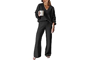 ANRABESS Women's 2-Piece Sweater Lounge Set: Cozy and Chic for Every Occasion