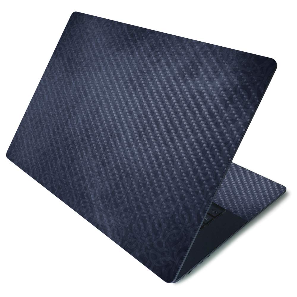 MightySkins Carbon Fiber Skin for Microsoft Surface Laptop 3 15" - Charcoal Lattice | Protective, Durable Textured Carbon Fiber Finish | Easy to Apply, Remove, and Change Styles | Made in The USA