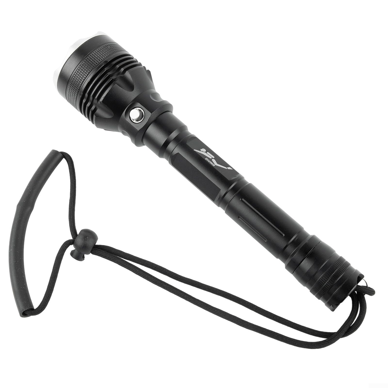 Torcia subacquea IPX8 impermeabile torcia subacquea 4000LM P702 LED luce di immersione per pesca in acque profonde campeggio sopravvivenza avventura (C)