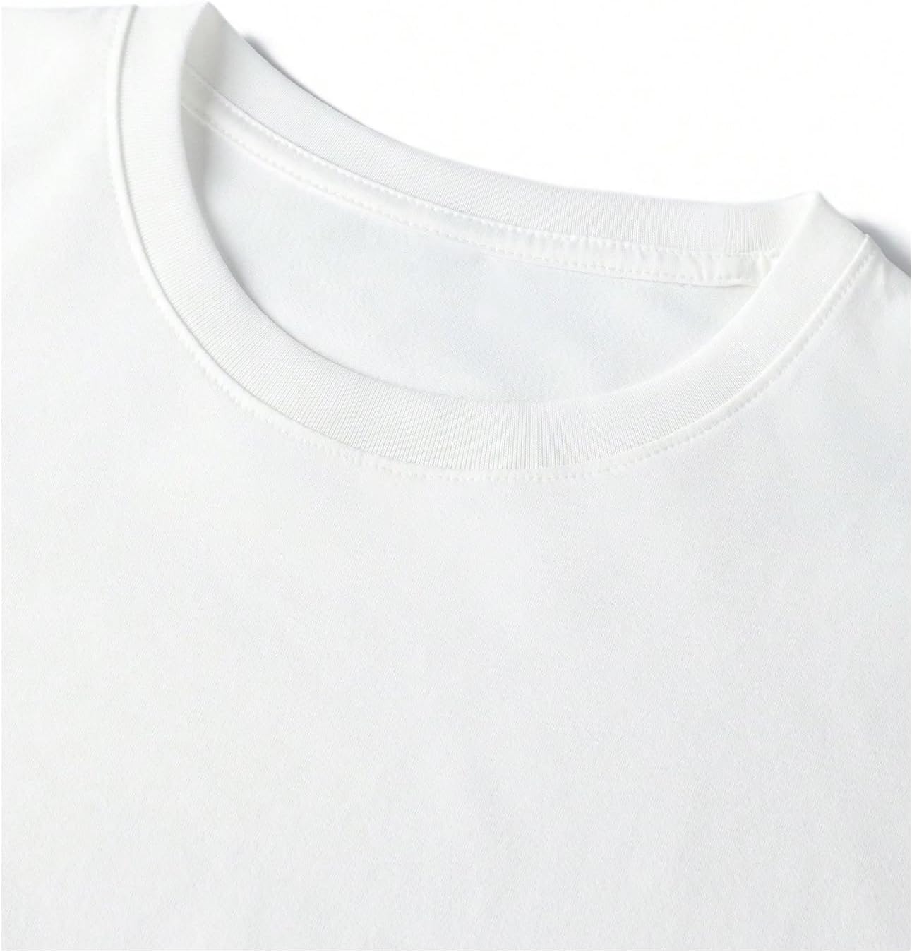 GORGLITTER Men's Slogan Graphic Drop Shoulder Tee Oversized Loose Casual Round Neck Short Sleeve Tshirts - Image 5