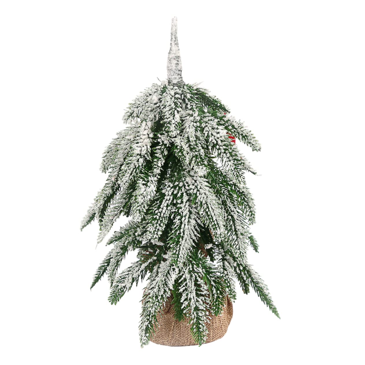 Arbre de noël de bureau compact pour décorer les petits espaces sans encombre - 8