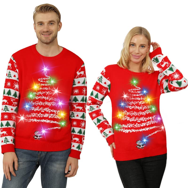 Weihnachtspullover Mit Beleuchtung