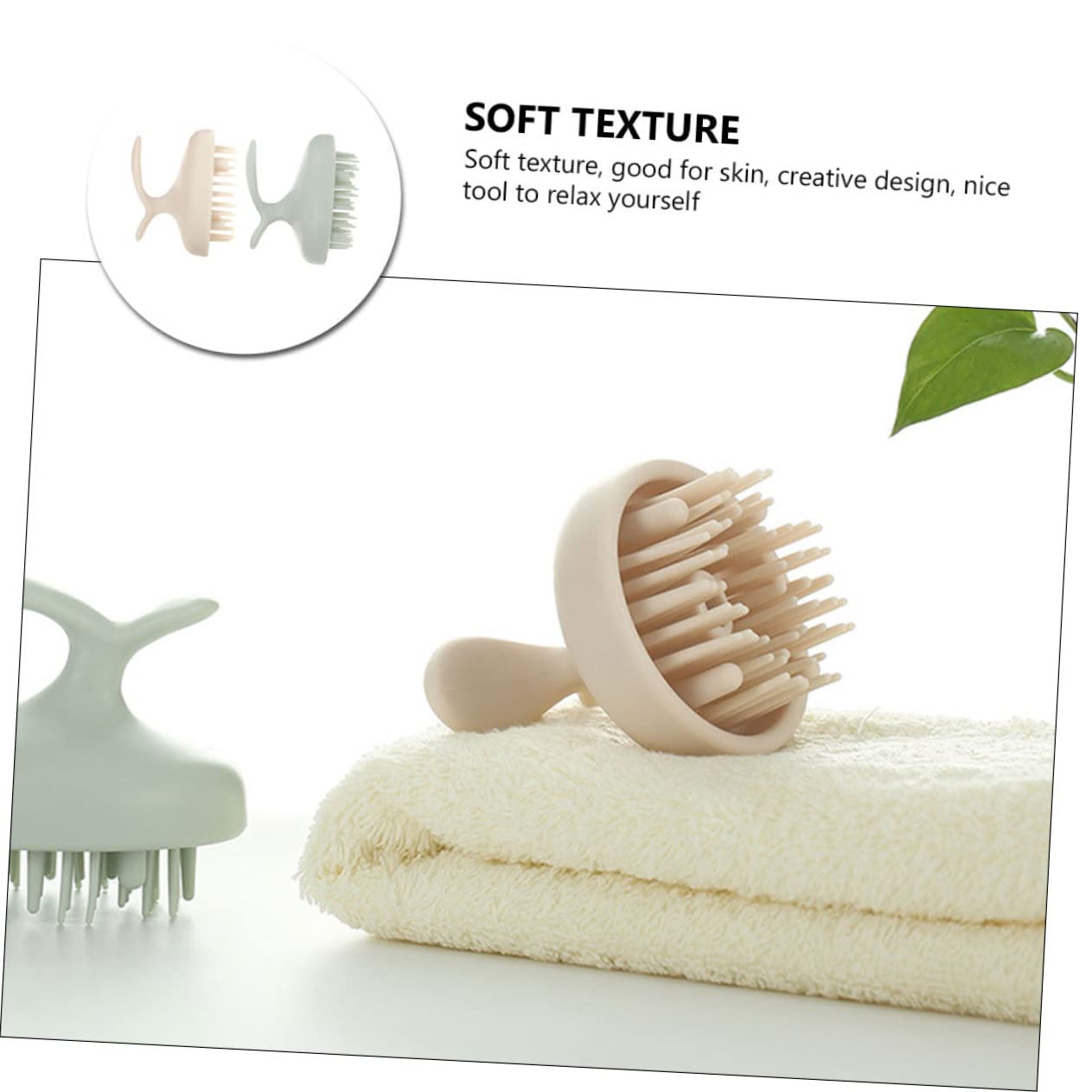 POPETPOP 4stücke Kopfhautmassagebürste Für Sanfte Haarwäsche Und Pflegewerkzeug Für Gesunde Kopfhaut Und Haarwachstum Leicht Und Tragbar Geschenkidee
